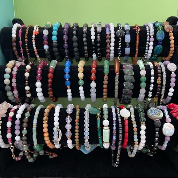 Genuine Stone Bracelets - Picture 2 of 3